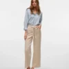 Vmkarlie-jeans med middels høy midje og vid passform