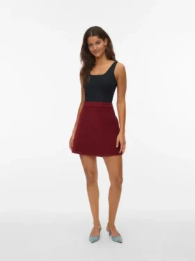 Vmkata kort shorts med høy midje