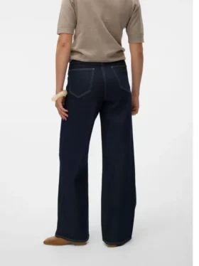 Vmkathy jeans med superhøy midje og vid passform