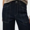 Vmkathy jeans med superhøy midje og vid passform
