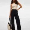 Vmkayla-jeans med høy midje og vid passform