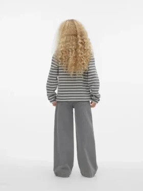 Vmkenya jeans med høy midje og vid passform