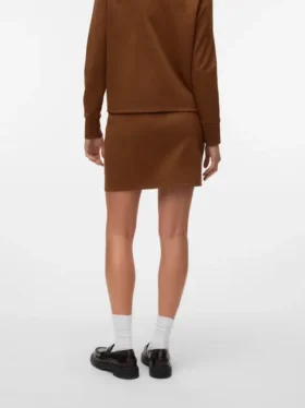 Vmkreta kort shorts med høy midje