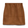 Vmkreta kort shorts med høy midje