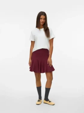 Vmkristin kort shorts med middels høy midje