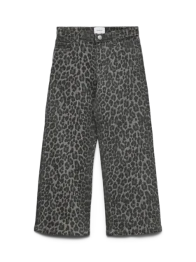 Vmlenora-jeans med høy midje og vid passform
