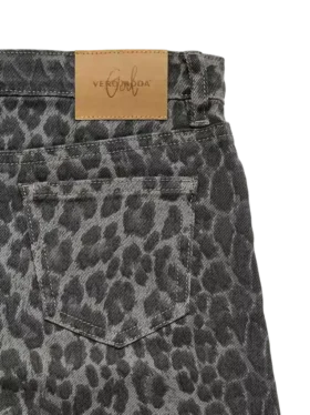 Vmlenora-jeans med høy midje og vid passform