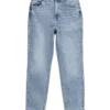Vmlinda-jeans med høy midje og «mom fit»