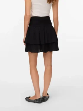 Vmlinn kort shorts med høy midje