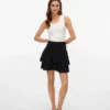 Vmlinn kort shorts med høy midje