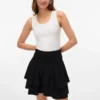 Vmlinn kort shorts med høy midje