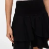 Vmlinn kort shorts med høy midje