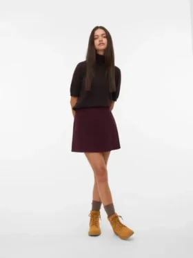 Vmlula kort shorts med høy midje