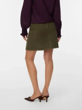 Vmlula kort shorts med høy midje