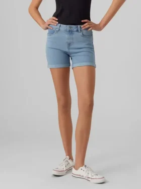 Vmluna denim shorts