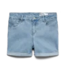 Vmluna denim shorts