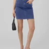 Vmluna kort shorts med høy midje