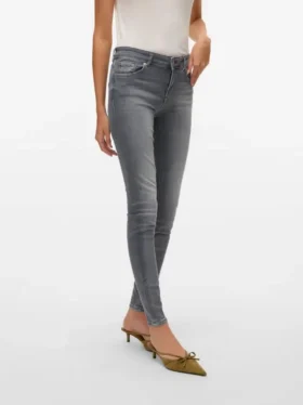 Vmlux Mid Rise Slim Fit-Jeans