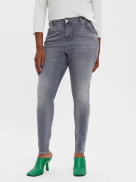 Vmlux Mid Rise Slim Fit-Jeans