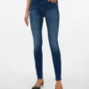 Vmlux Mid Rise Slim Fit-Jeans