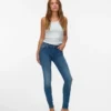 Vmlux Mid Rise Slim Fit-Jeans