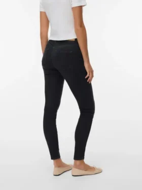 Vmlux Mid Rise Slim Fit-Jeans