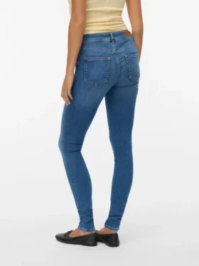 Vmlux Mid Rise Slim Fit-Jeans