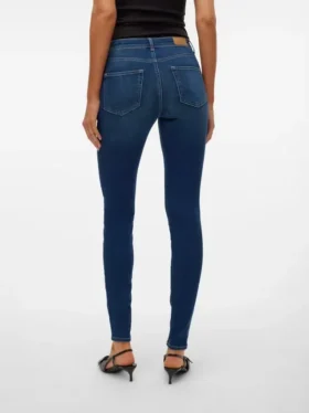 Vmlux Mid Rise Slim Fit-Jeans