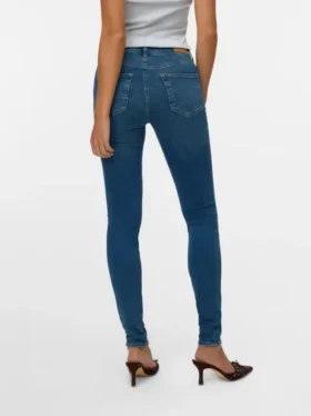 Vmlux Mid Rise Slim Fit-Jeans