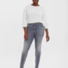 Vmlux Mid Rise Slim Fit-Jeans