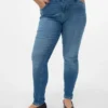 Vmlux Mid Rise Slim Fit-Jeans