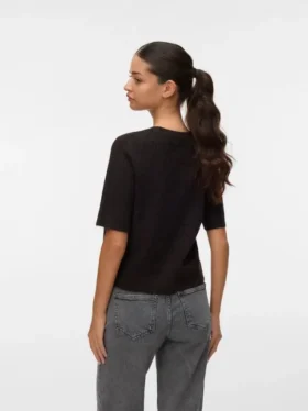 Vmmelisa-jeans med middels høy midje og vid passform