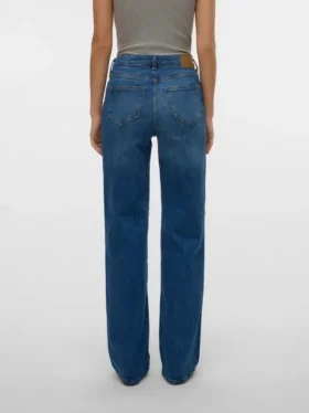 Vmmelisa-jeans med middels høy midje og vid passform