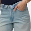 Vmmilou jeans med middels høy midje og vid passform