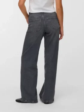 Vmmira-jeans med middels høy midje og vid passform