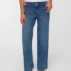 Vmmira Mid Rise Wide Fit – Cropped Jeans