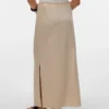 Vmmymilo Lang skjørt med middels høy midje