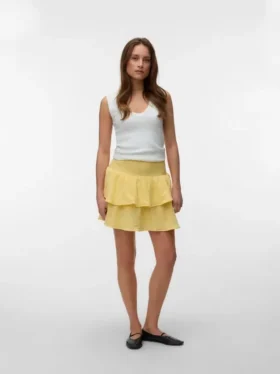 Vmnatali høy midje shorts skjørt
