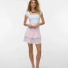 Vmnatali høy midje shorts skjørt