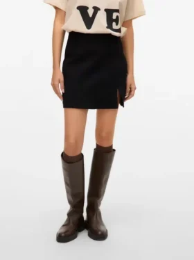 Vmnelly kort shorts med høy midje