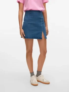 Vmnelly kort shorts med høy midje