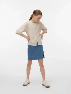 Vmnelly kort shorts med høy midje
