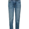 Vmolivia-jeans med høy midje og «mom fit»