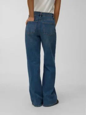 Vmolivia-jeans med høy midje og vid passform