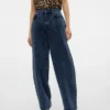 Vmollie-jeans med høy midje og ballongpassform