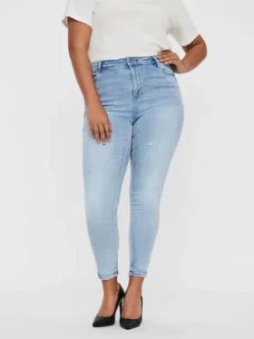 Vmphia High Rise Slim Fit-Jeans
