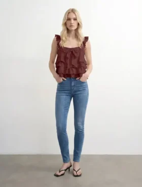 Vmpolly Mid Rise Skinny Fit-Jeans