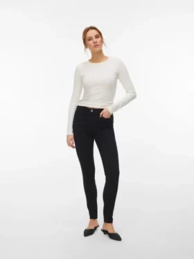 Vmpolly Mid Rise Skinny Fit-Jeans