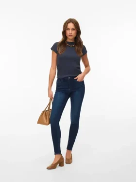 Vmpolly Mid Rise Skinny Fit-Jeans