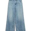 Vmremy-jeans med middels høy midje og rett passform